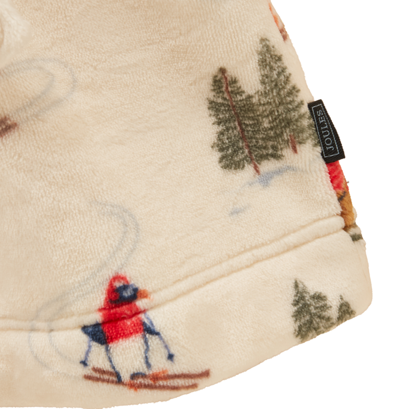 Joules Kids' Snug Dressing Gown - Cream-3