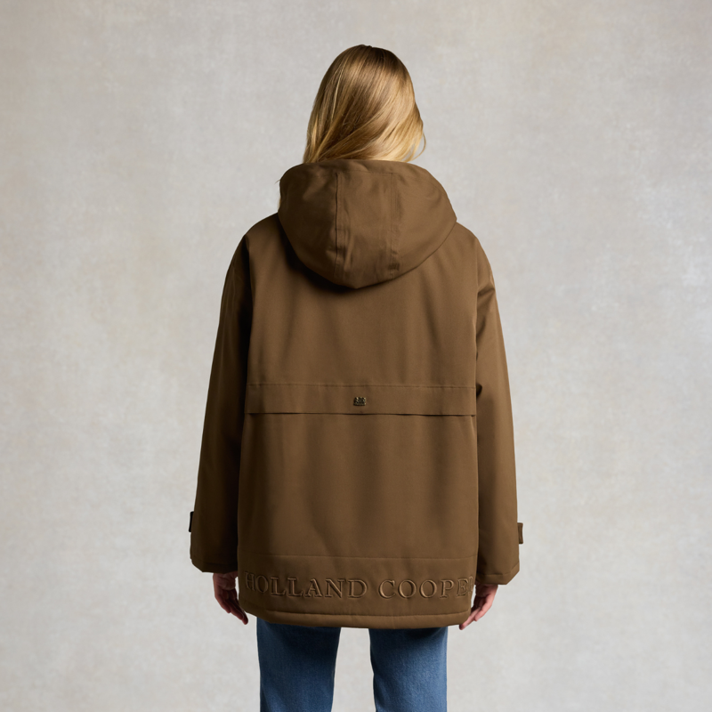 Holland Cooper One-Size Waterproof Jacket - Chestnut-2