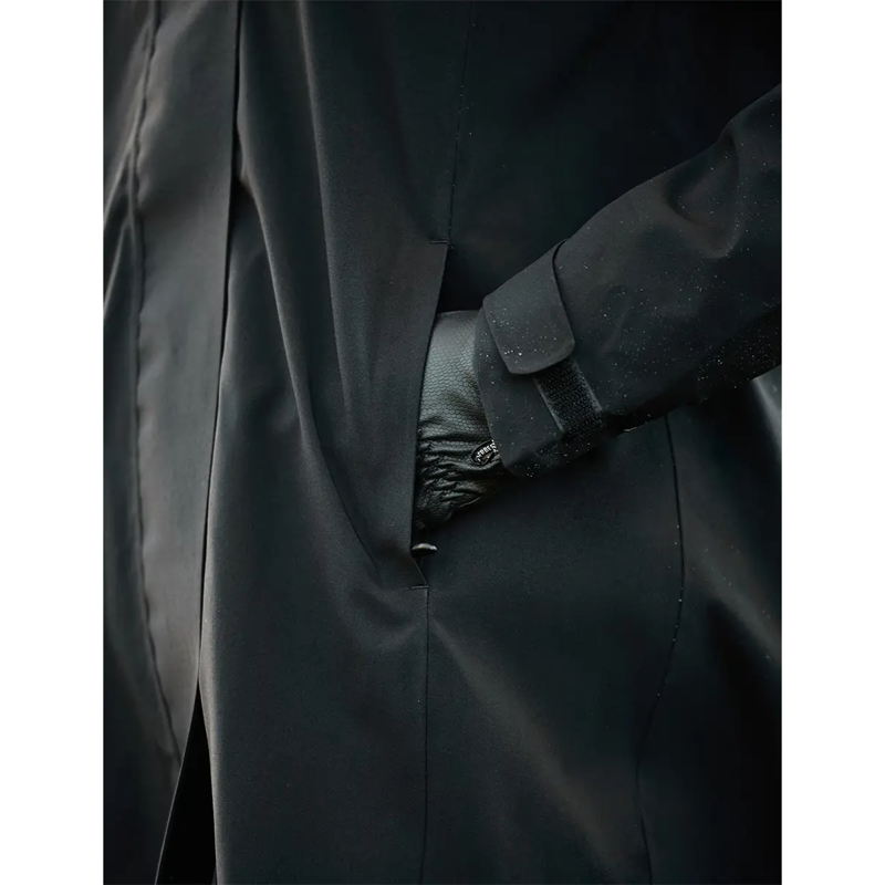 WeatherBeeta Windbreaker Reflective Longline Riding Jacket - Blackberry-4
