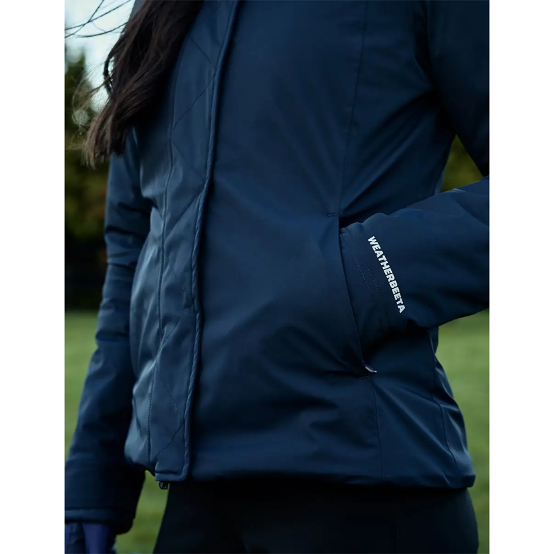WeatherBeeta Protect Waterproof Insulated Riding Jacket - Blackberry-4
