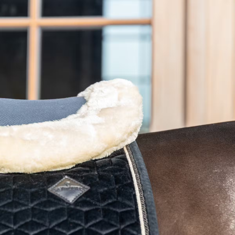Kentucky Sheepskin Half Pad Absorb - Navy-2