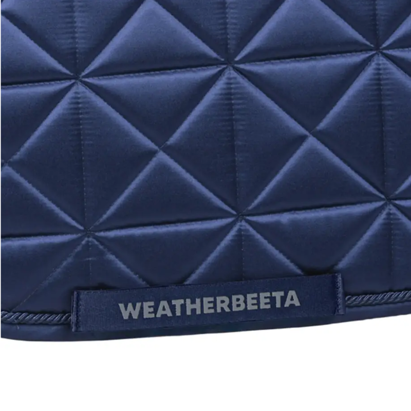 WeatherBeeta Satin Pro Air-Tec Dressage Saddlepad - Navy-3
