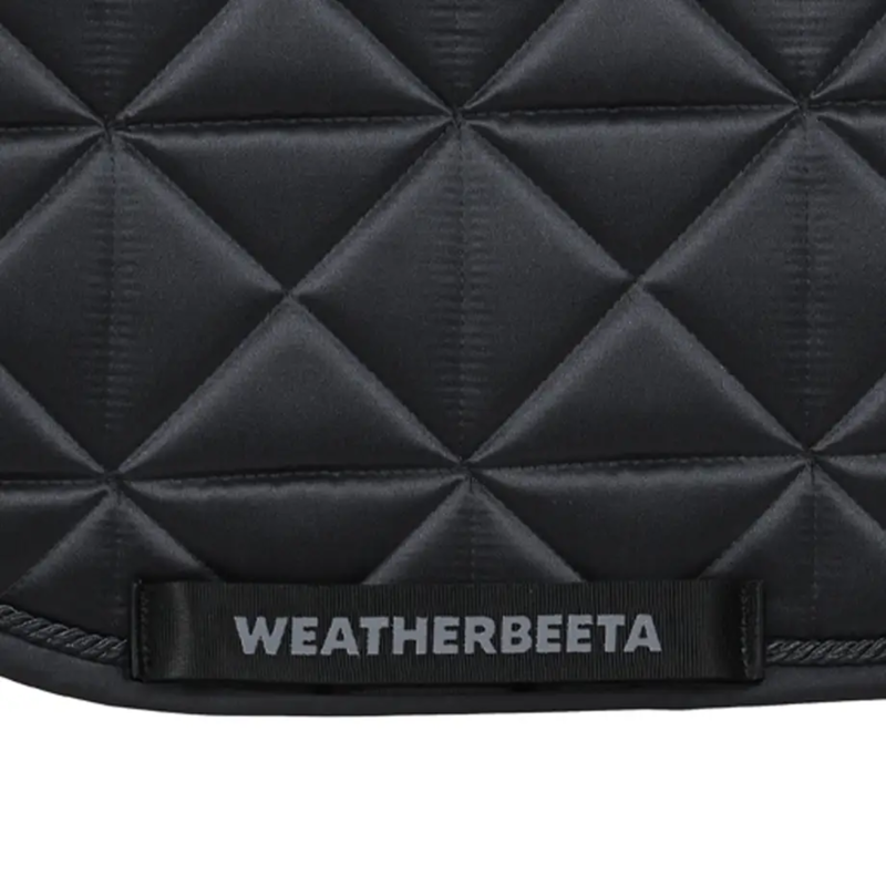WeatherBeeta Satin Pro Air-Tec Euro Jump Saddlepad - Black-3