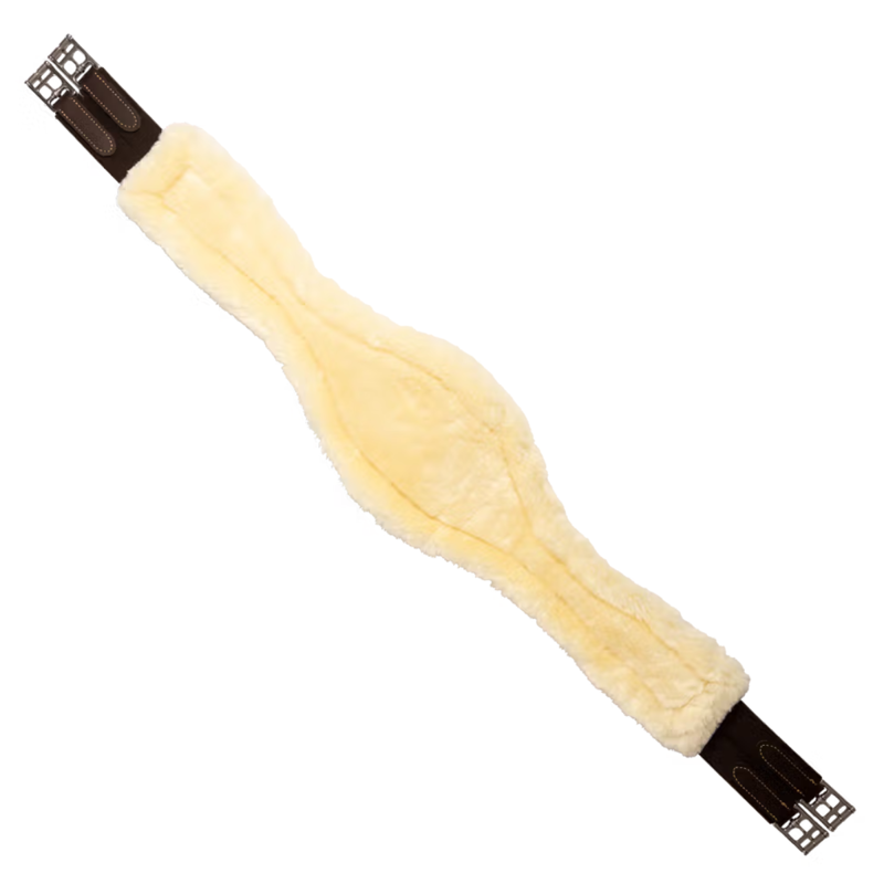 Kentucky Sheepskin Anatomic Girth - Brown-1