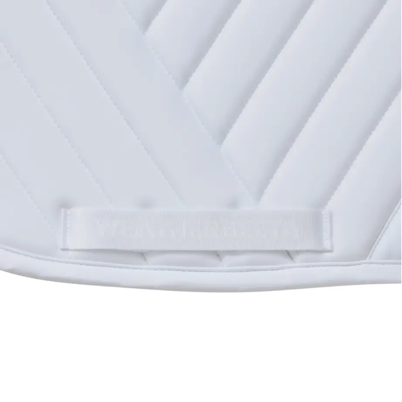 WeatherBeeta Softshell Pro Grip Dressage Saddlepad - White-4