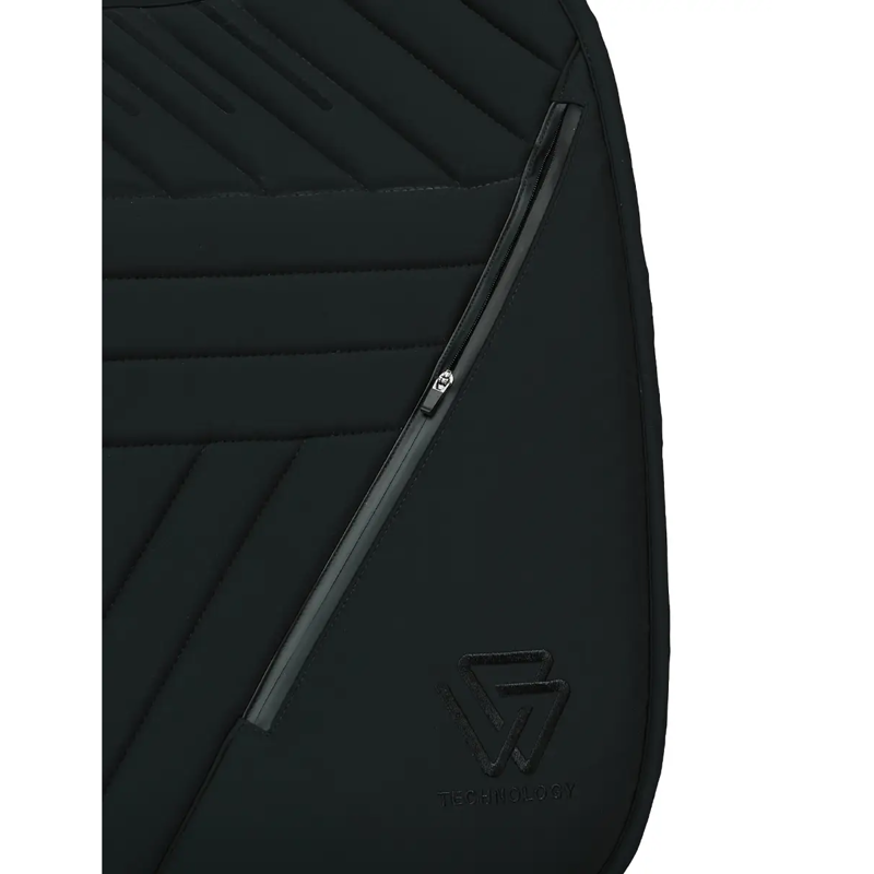 WeatherBeeta Softshell Pro Grip Dressage Saddlepad - Black-4