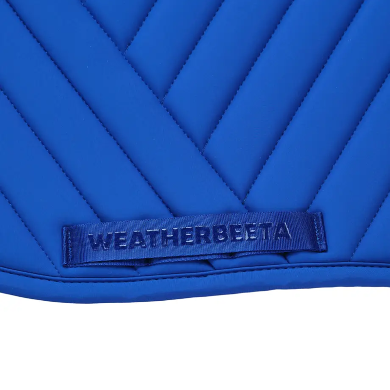 WeatherBeeta Softshell Pro Grip Dressage Saddlepad - Cobalt-4