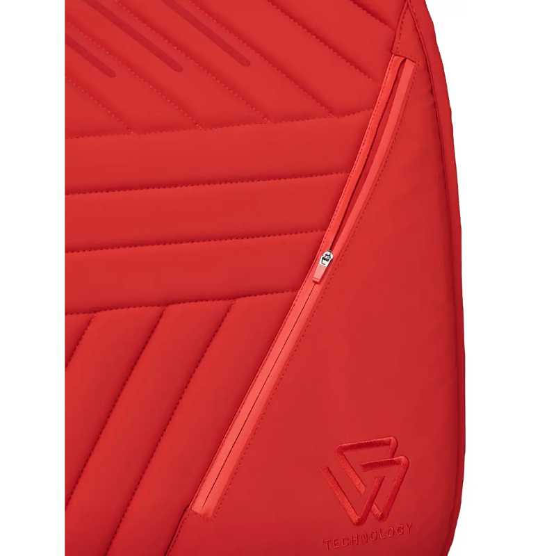 WeatherBeeta Softshell Pro Grip Euro Jump Saddlepad - Red-4