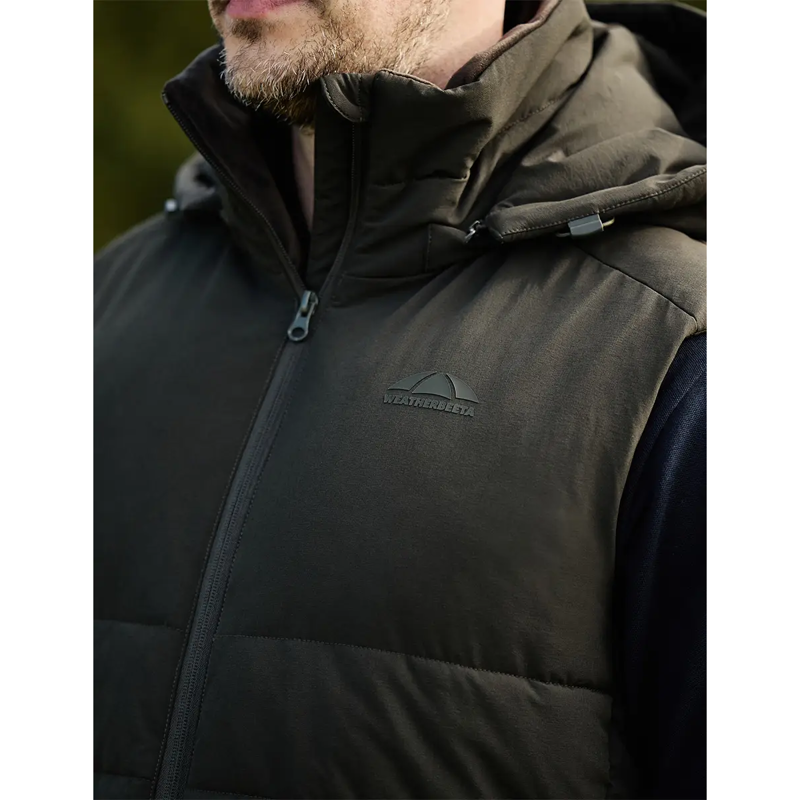 WeatherBeeta Men's Insulated Vest - Olive-4