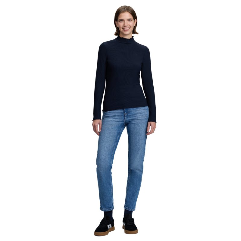 LeMieux Lustre Ribbed Top - Sapphire-4