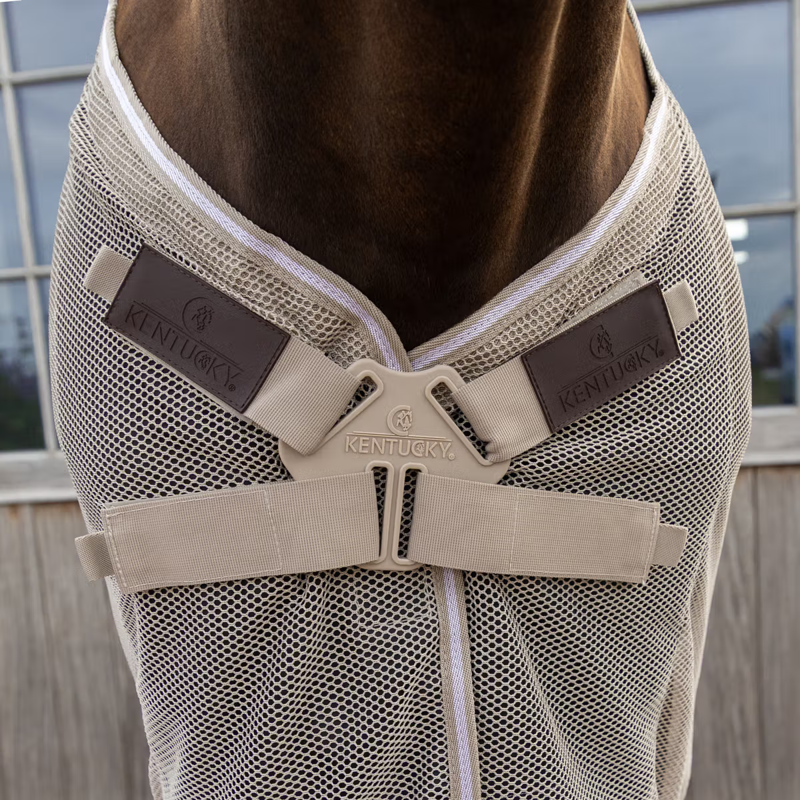 Kentucky Fly Rug with Belly Cover Comfort - Beige-2