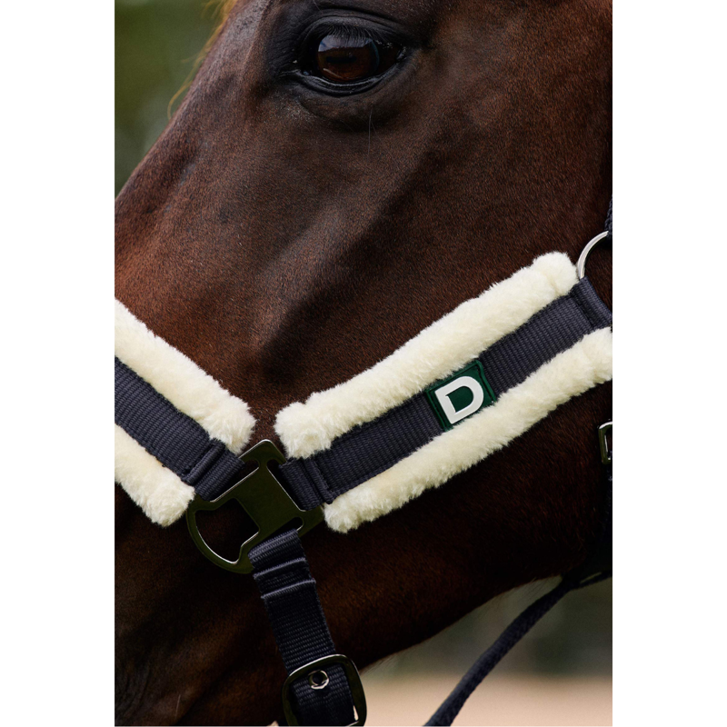 Dublin Soft Fit Headcollar - Navy-3