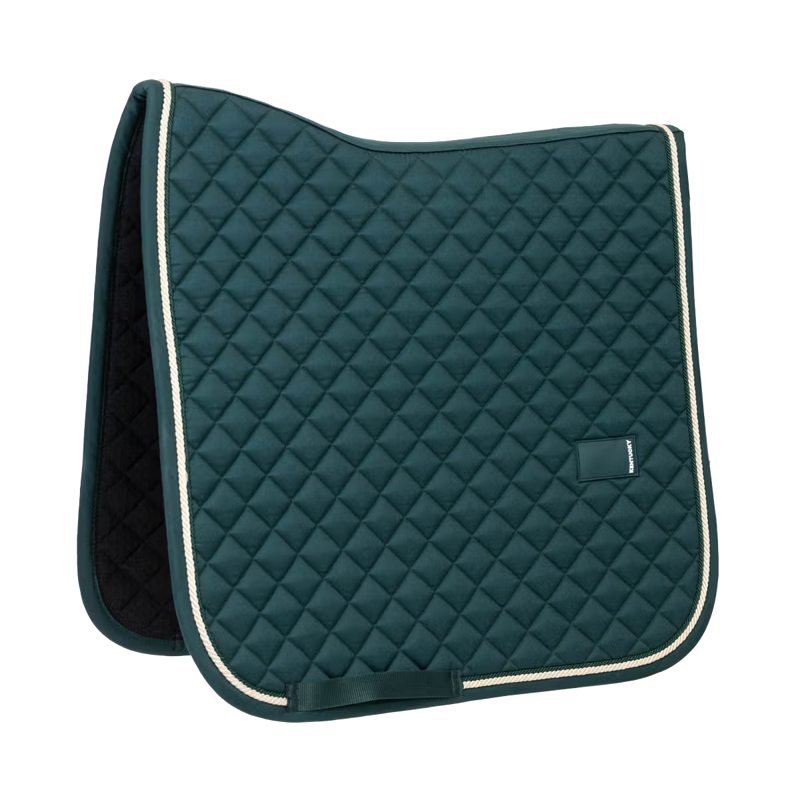 Kentucky Diamond Rope Dressage Saddlepad Full - Pine Green-3