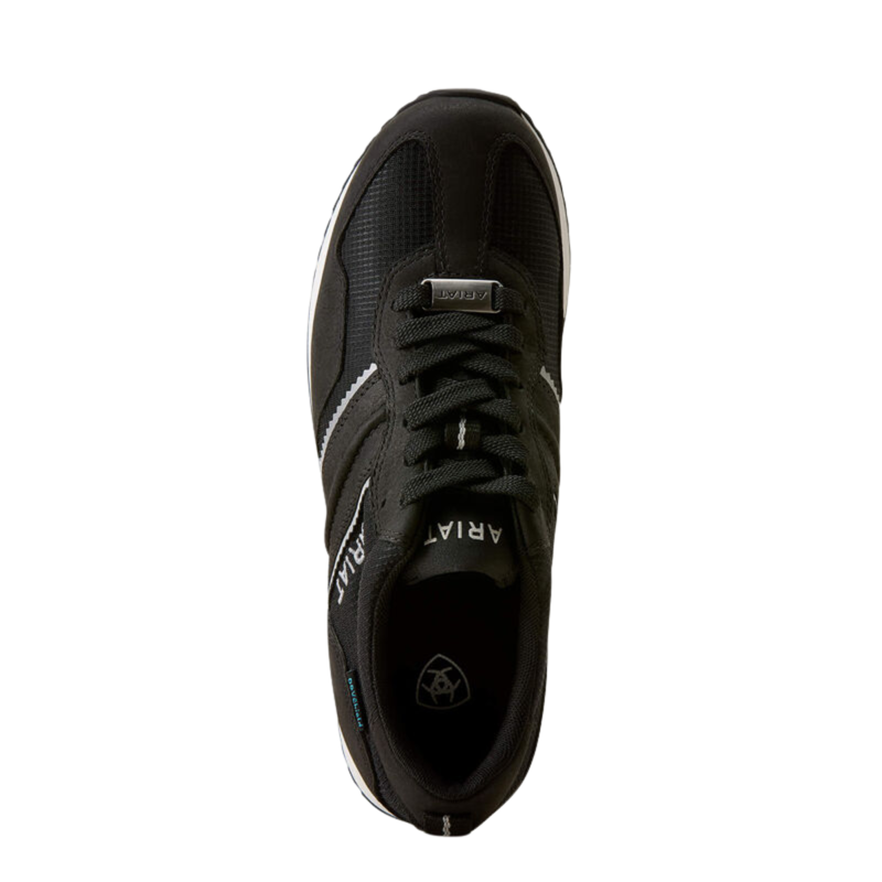 Ariat Women's Ranch Runner Waterproof Trainer - Carbon Black-4