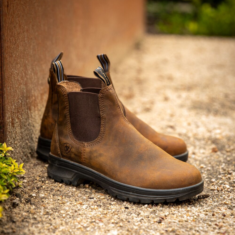 Ariat Women's Cooper Chelsea Boots - Distressed Copper-11
