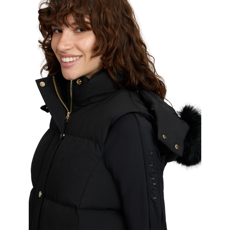 LeMieux Margot Hooded Gilet - Black-2
