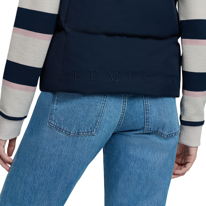 LeMieux Margot Hooded Gilet - Navy-2