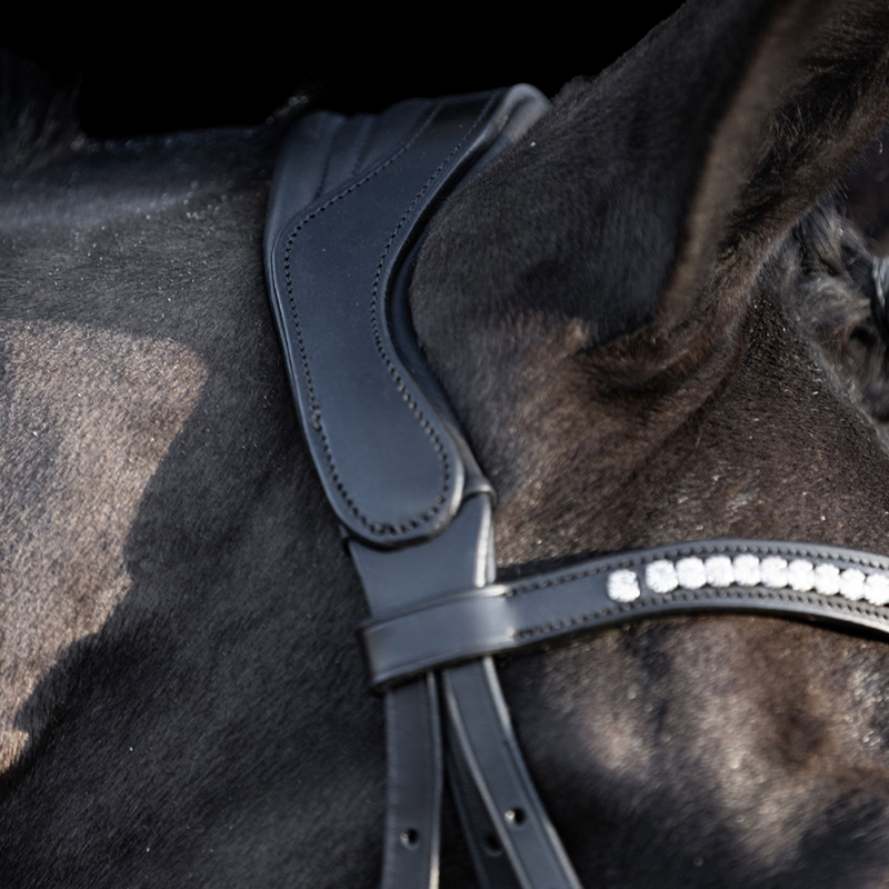 HV Polo Legacy Deluxe Bridle - Black-3