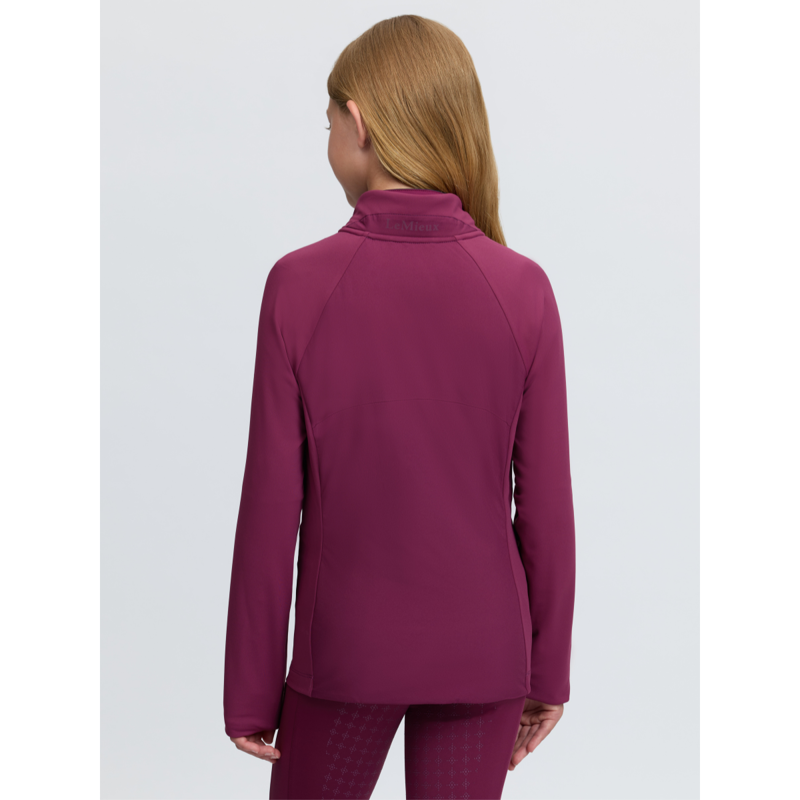 LeMieux Young Rider Betty Lightweight Jacket - Blackberry-1