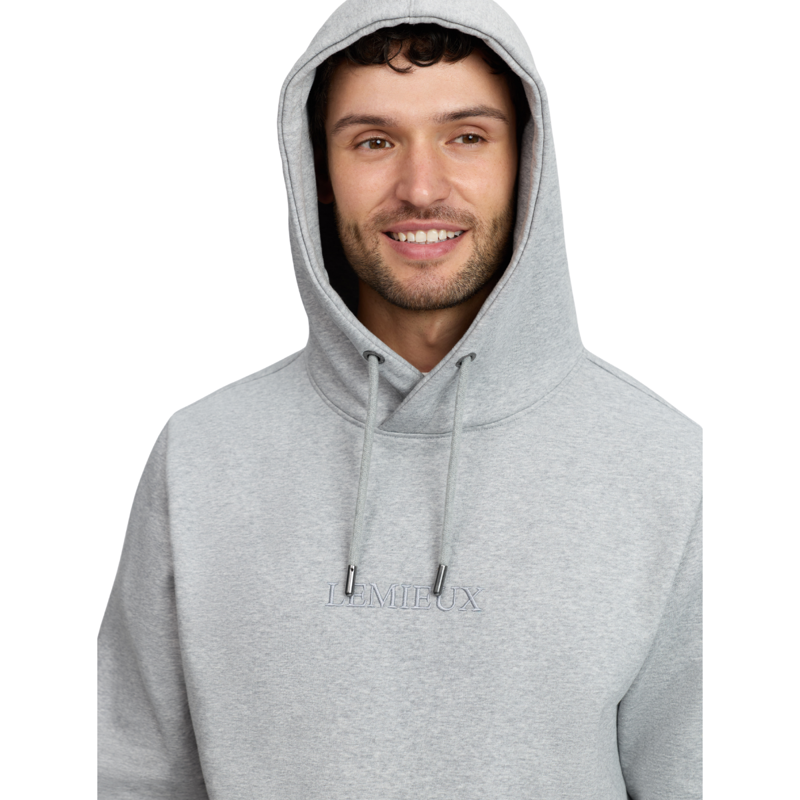 LeMieux Men's Hoodie - Grey-3