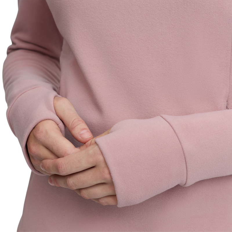LeMieux Frances Quarter Zip Fleece - Wild Rose-6