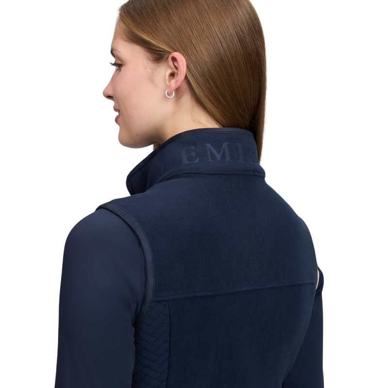 LeMieux Frankie Fleece Gilet - Navy-3