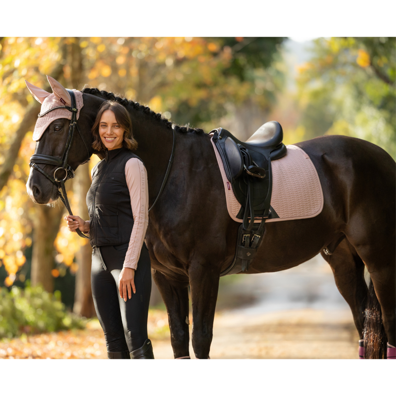 LeMieux Essence Dressage Square - Wild Rose-2