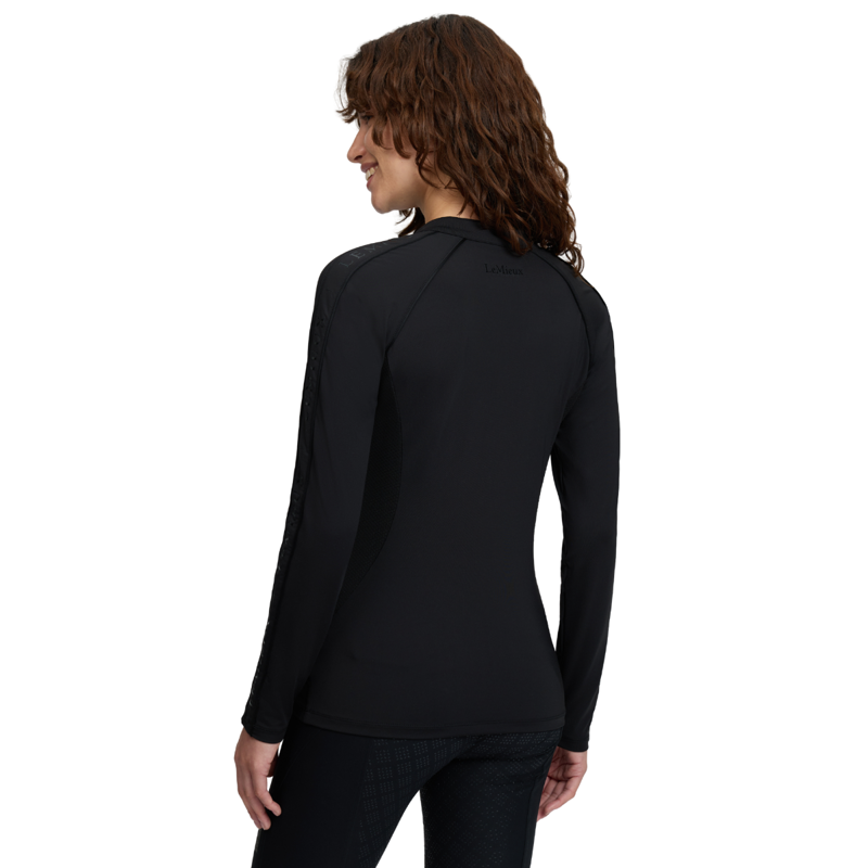 LeMieux Lisa Long Sleeve Base Layer - Black-3