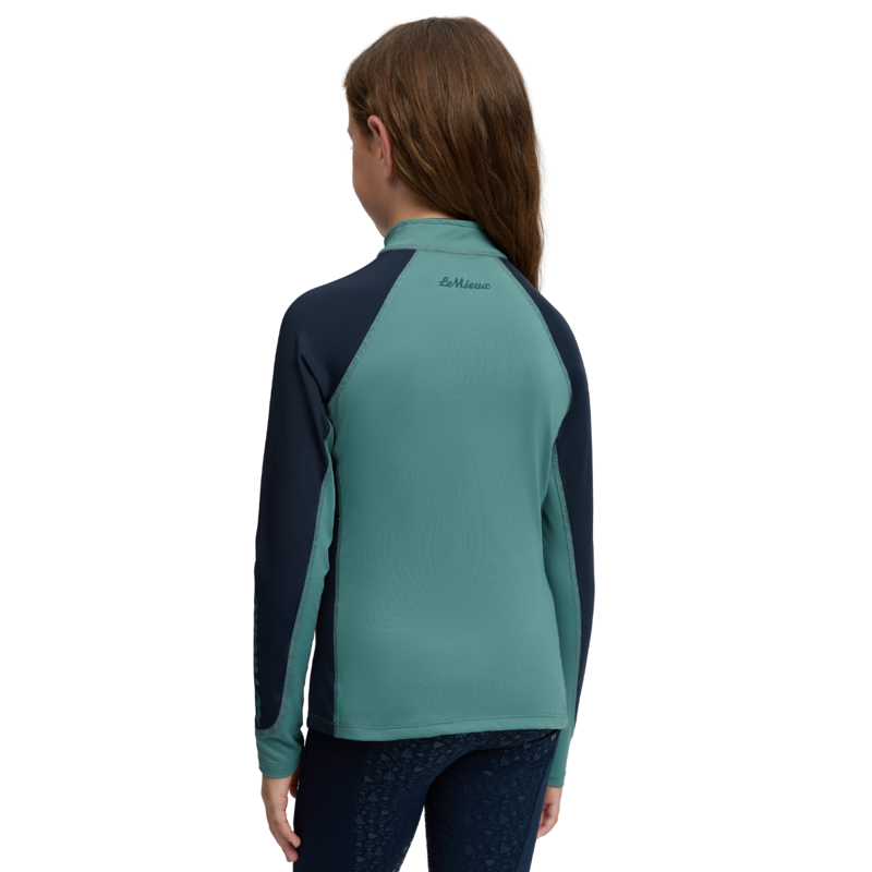 LeMieux Mini Base Layer - Navy/Aloe-2