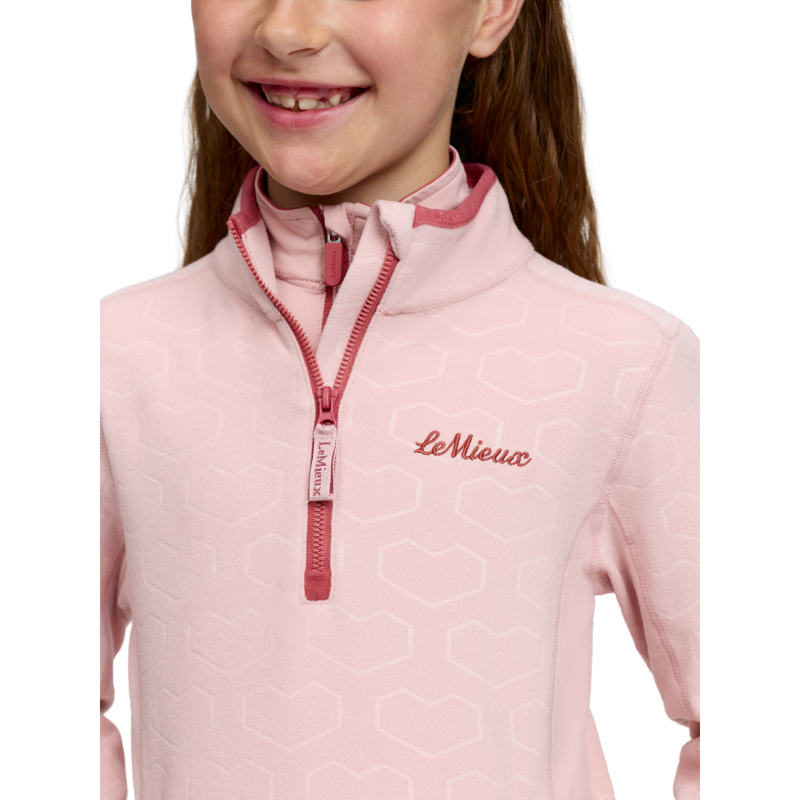 LeMieux Mini Maggie Heart Fleece - Petal-4
