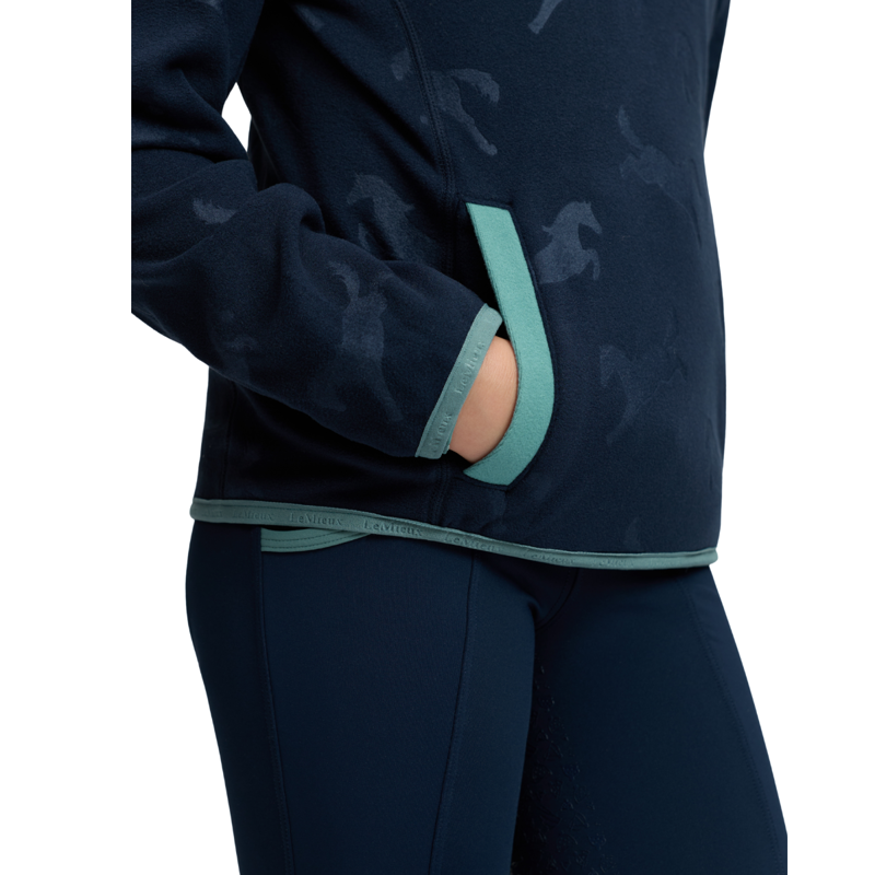 LeMieux Mini Maggie Horse Fleece - Navy-5