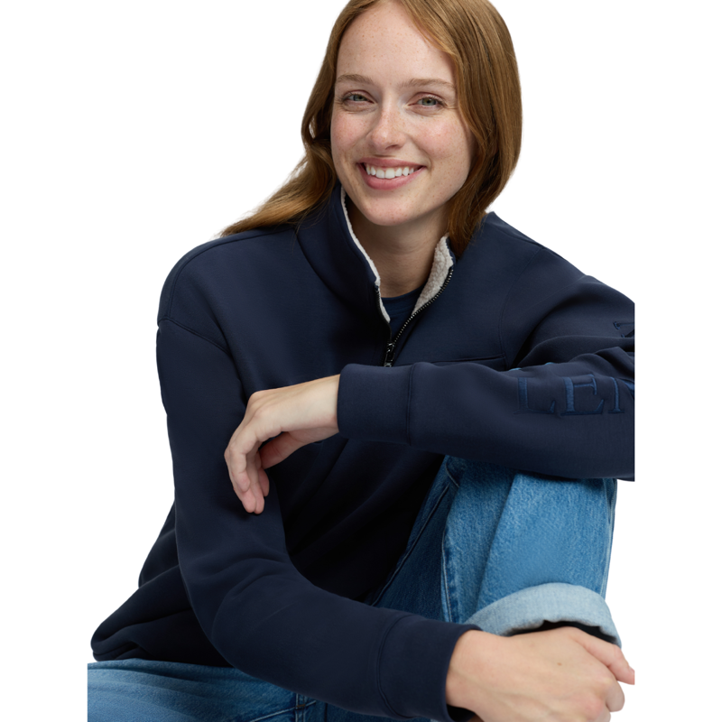 LeMieux Scarlet Quarter Zip Sweat - Navy-4