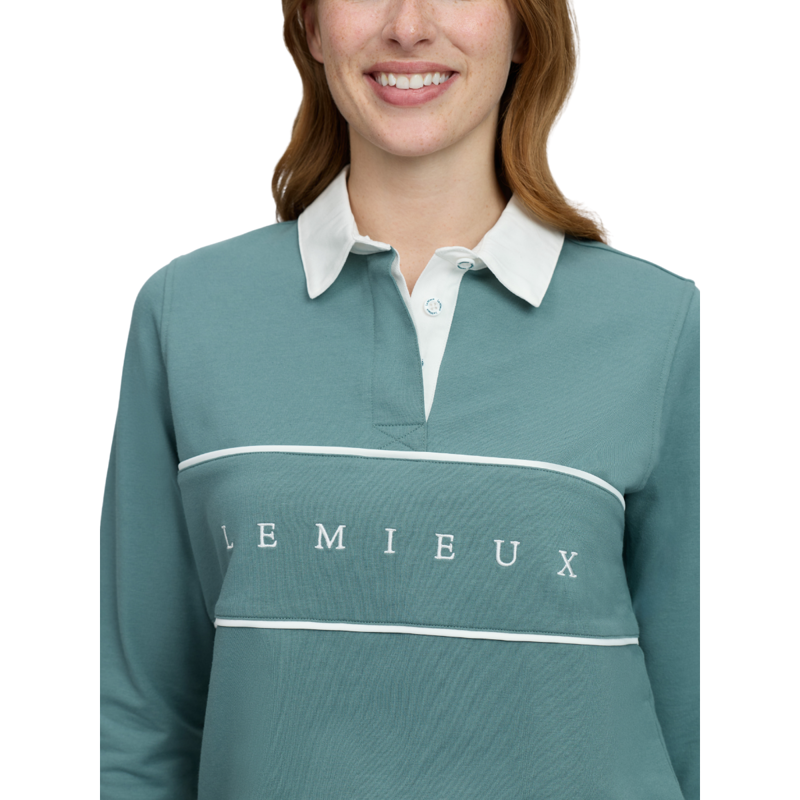 LeMieux Rochelle Rugby Shirt - Aloe-3