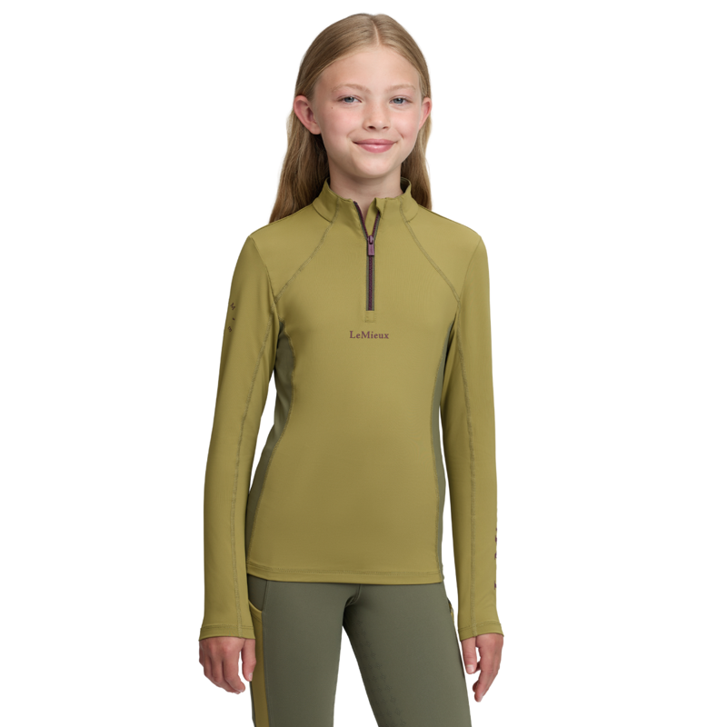 LeMieux Young Rider Classique Base Layer - Gooseberry-1