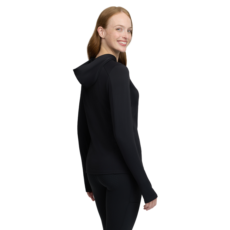 LeMieux Heidi Hooded Mid Layer - Black-3