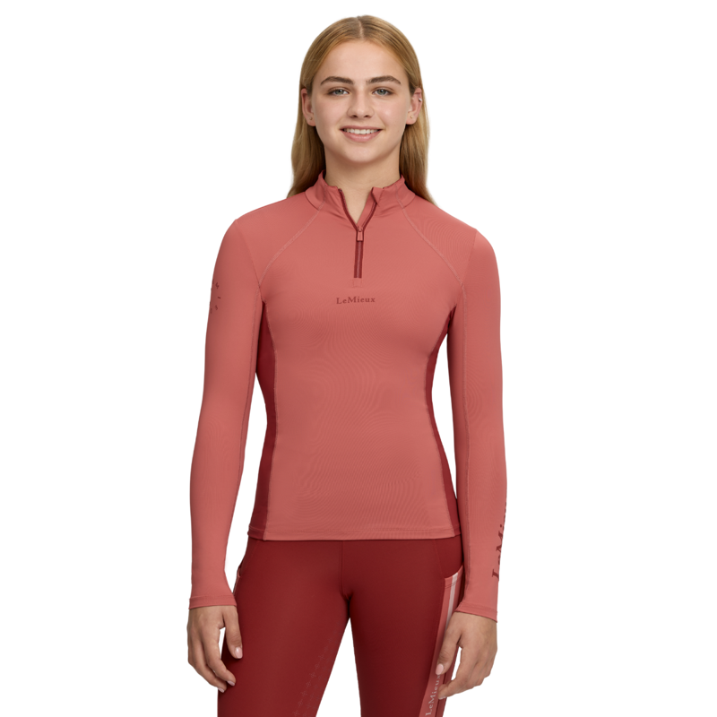LeMieux Young Rider Classique Base Layer - Spiced Earth-1