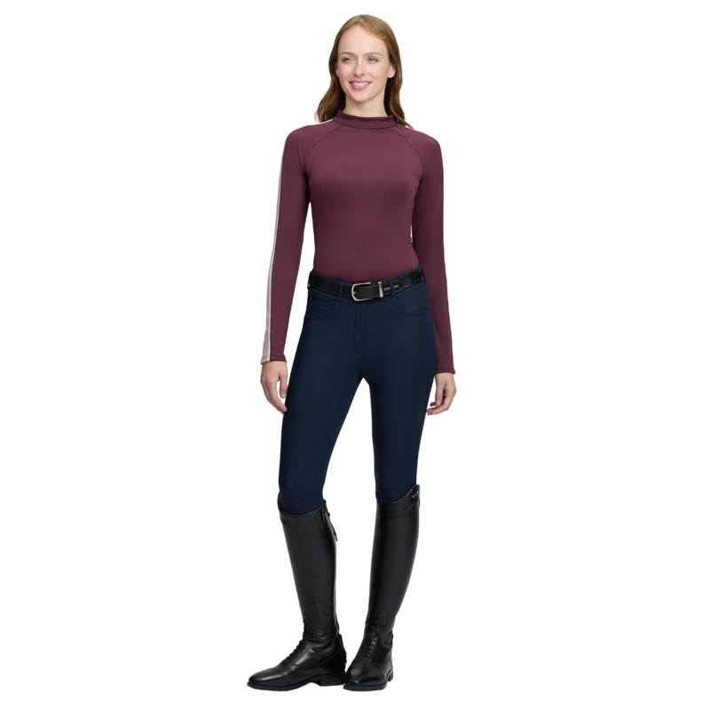 LeMieux Talia Turtle Neck Base Layer - Bramble-3