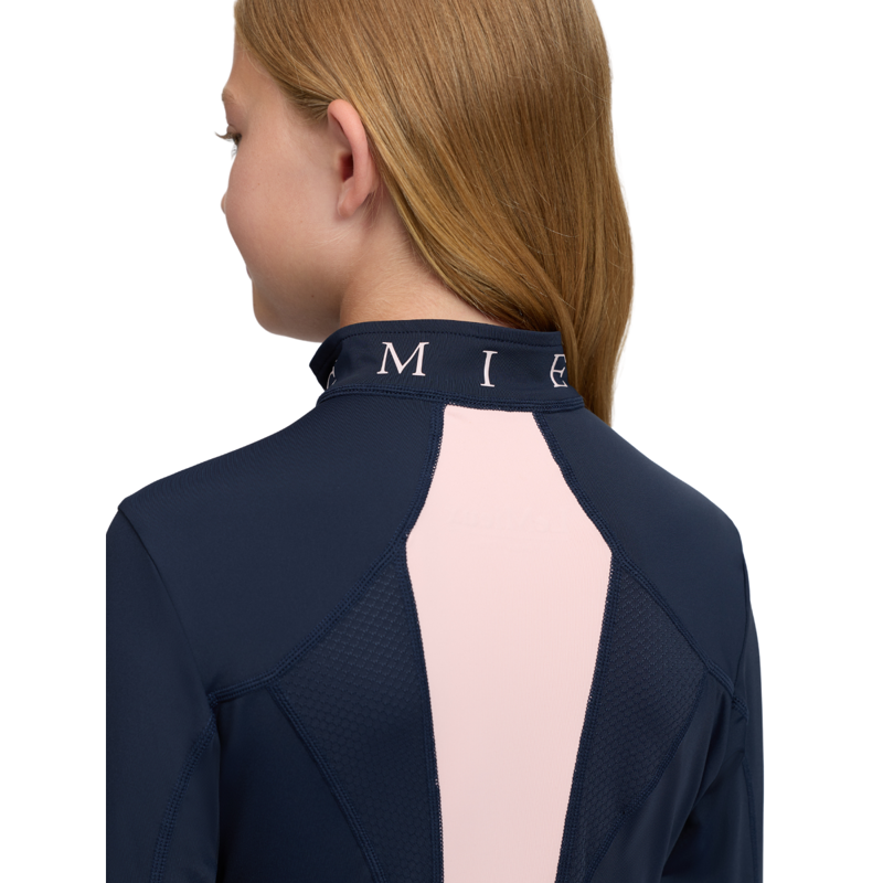 LeMieux Young Rider Mia Mesh Base Layer - Navy-4