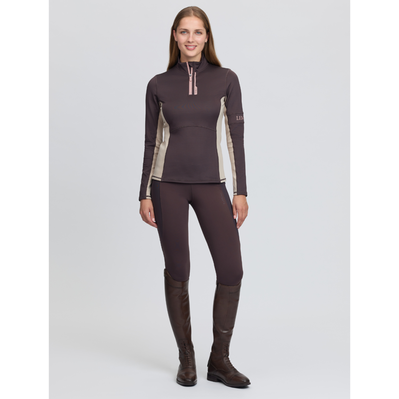 LeMieux Matilda Mid Layer - Cocoa-3