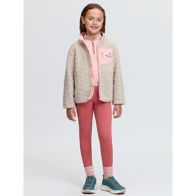 LeMieux Mini Thora Heart Fleece - Stone-4