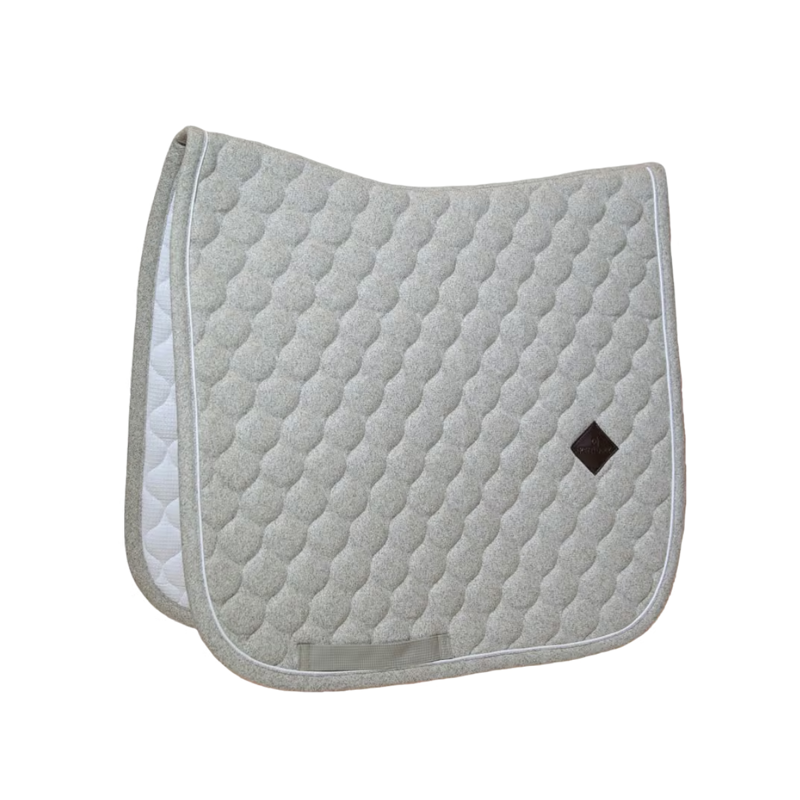 Kentucky Melange Dressage Saddlepad Full - Beige-3