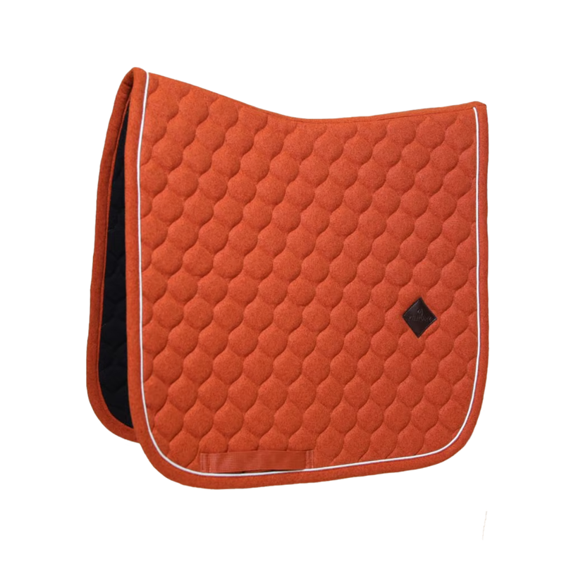 Kentucky Melange Dressage Saddlepad Full - Orange-3