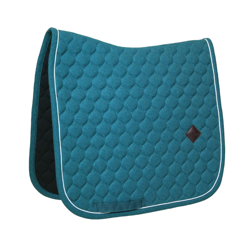 Kentucky Melange Dressage Saddlepad Full - Dark Green-3