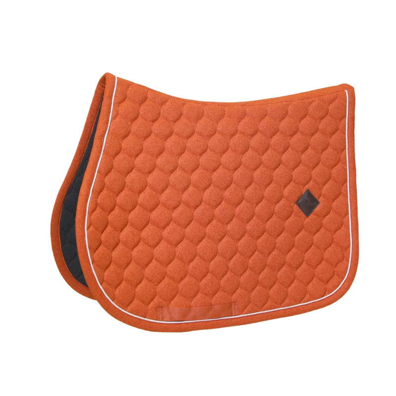 Kentucky Melange Jumping Saddlepad Full - Orange-3