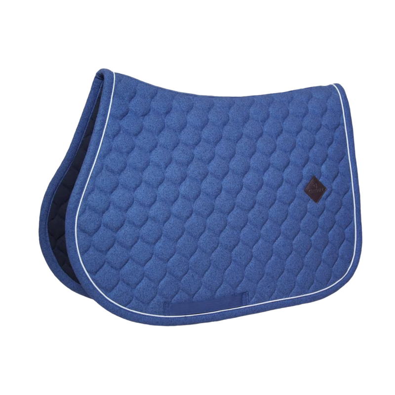 Kentucky Melange Jumping Saddlepad Full - Navy-3