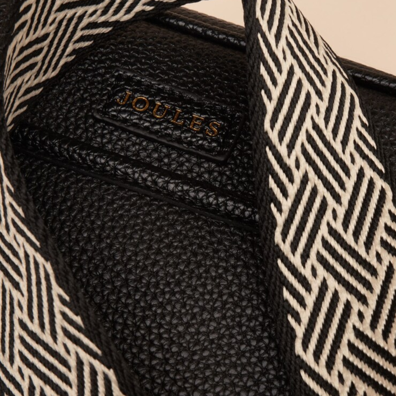 Joules Ladies Trent Cross Body Bag - Black-3