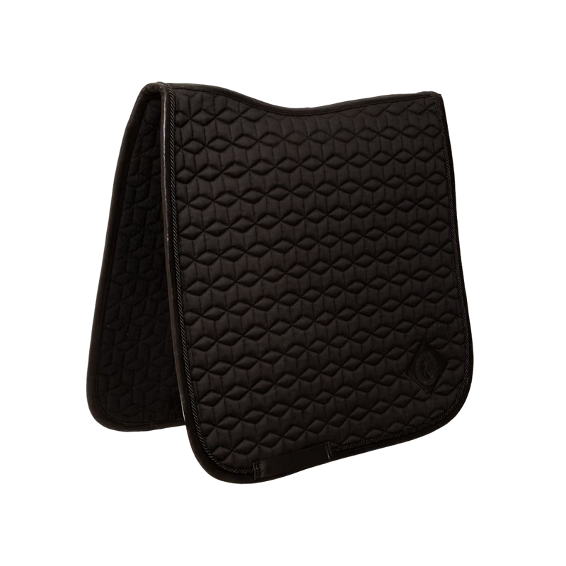 Kentucky Glitter Sparkling Dressage Saddlepad Full - Black-4
