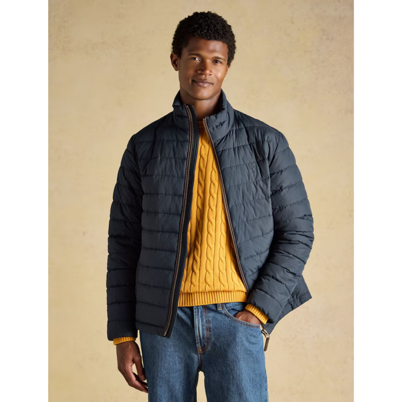 Joules Men's Heritage Padded Coat - Navy-3