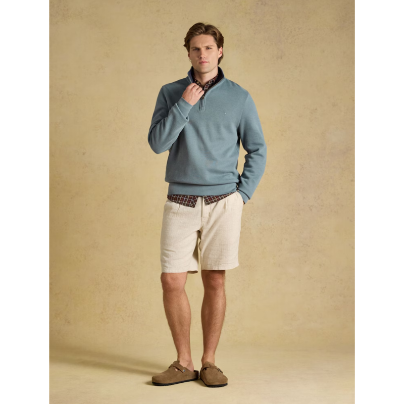 Joules Men's Alistair Quarter Zip Sweatshirt - Blue-5