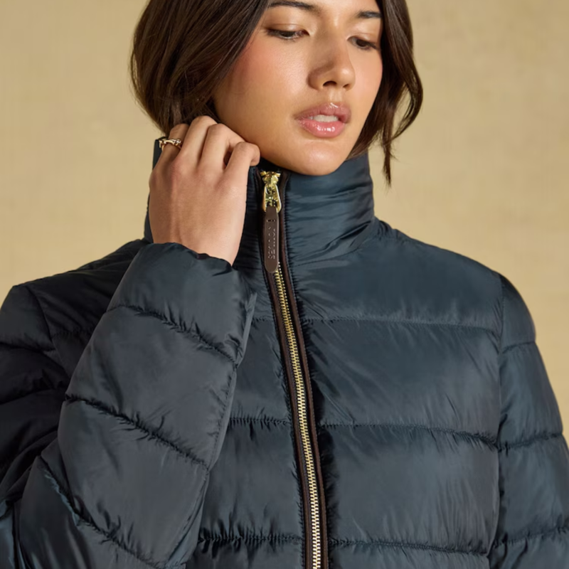 Joules Ladies Paddock Coat - Navy-3